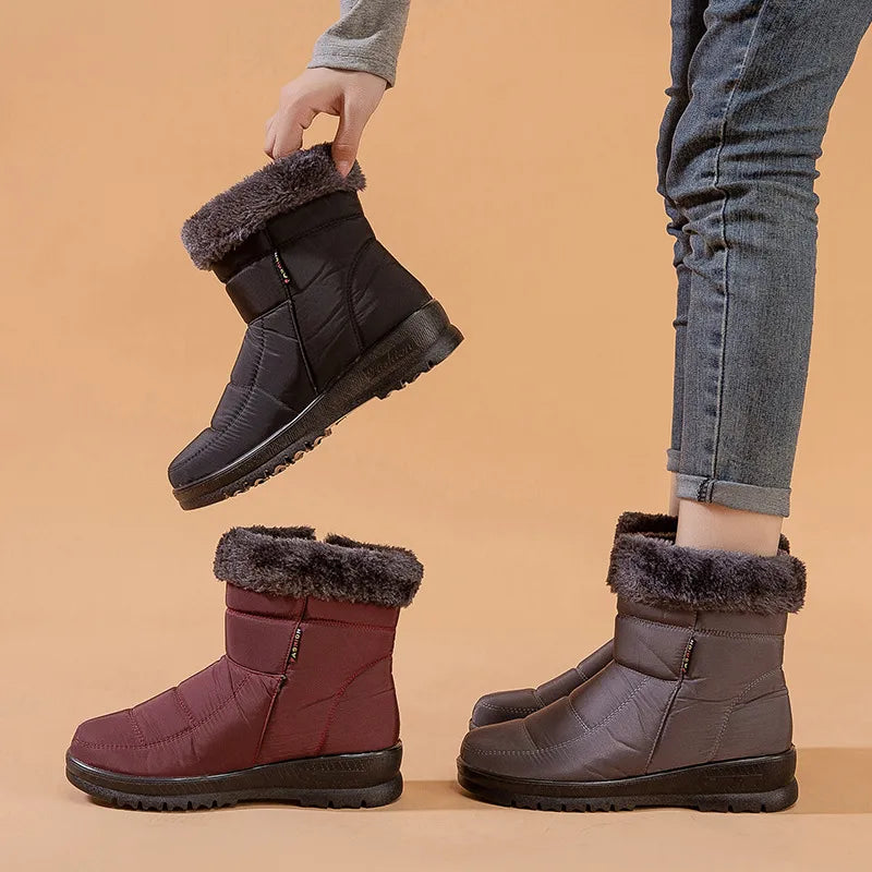 Women - Winter Boots - Warm & Lightweight - Cozy Cold Weather Footwear for Ultimate Comfort