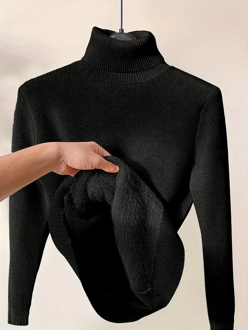 The turtleneck jumper for stylish warmth