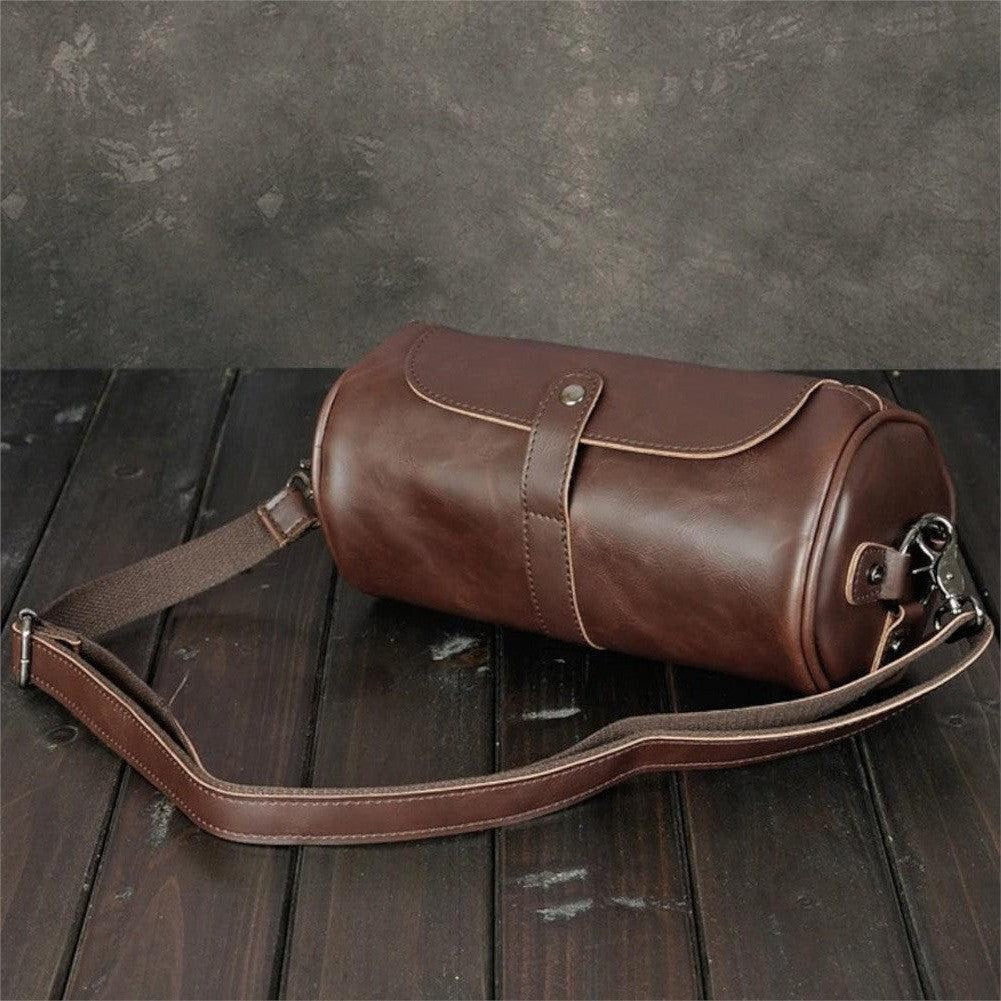 Leather Bucket Bag