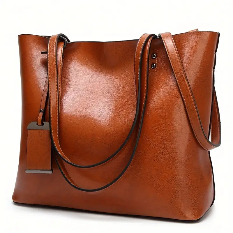 Elegant leather handbag