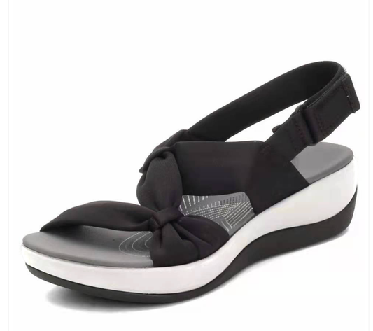 Women's - Summer Comfort Sandals - Lightweight Design & Breathable Material - Perfect for Warm Weather Outings