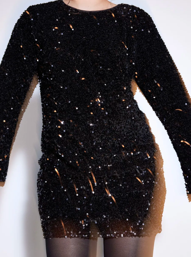 Elegant sequin dress