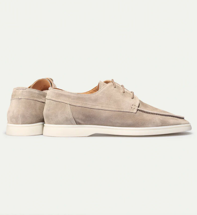 Men's elegant suede shoes