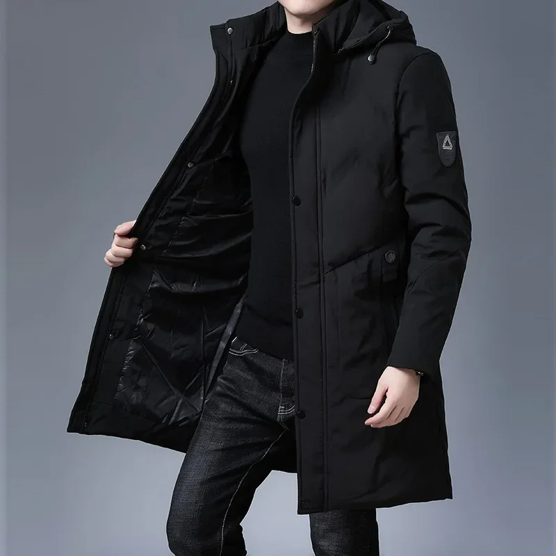 Men's parka winter jacket windproof and warm for the winter