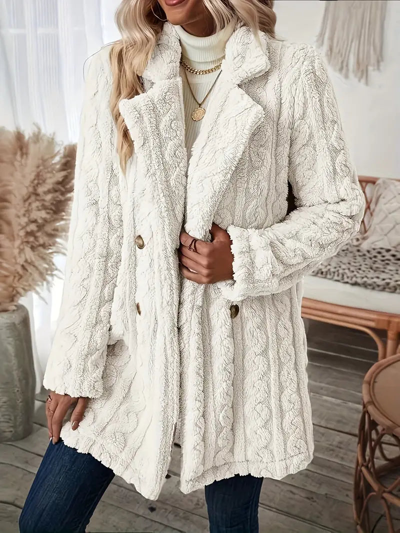 Elegant, warm and thick jacket