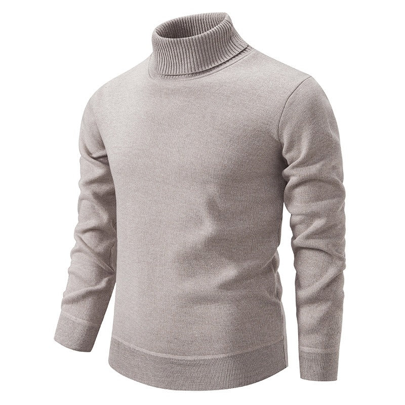 Men - Turtleneck Jumper - Velvet Slim Fit - Stylish Knitwear for All Occasions