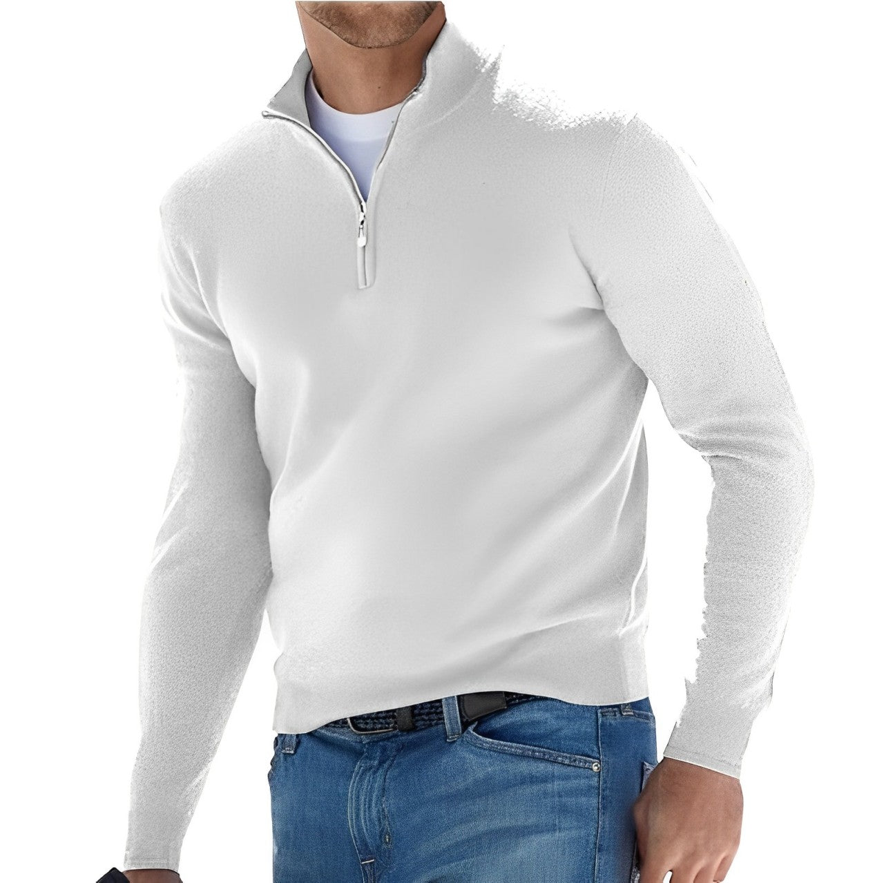 Men - Cashmere Jumper - Slim Fit - Luxurious Soft Cashmere Sweater for Ultimate Comfort and Style