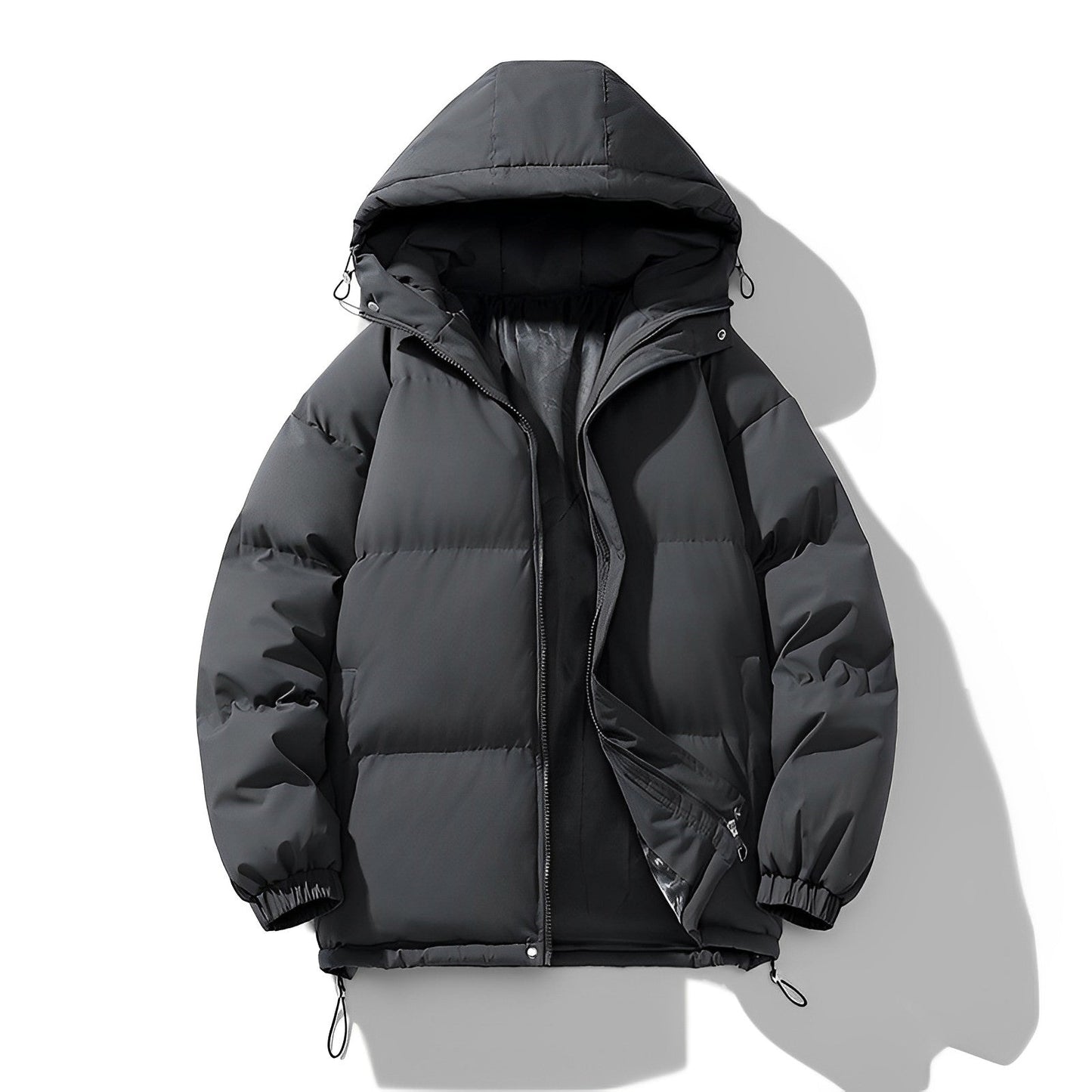 Women - Hooded Jacket - Thickly Padded - Warm Winter Outerwear