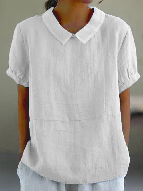 Women - Cotton Blouse - Soft & Comfortable - Elegant Style for Every Occasion