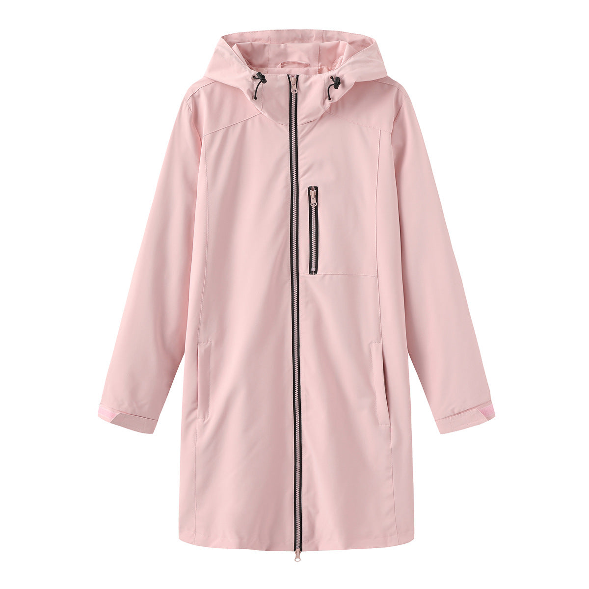 Women - Hooded Windbreaker - Water-Repellent - Stylish Outdoor Jacket for Adventures