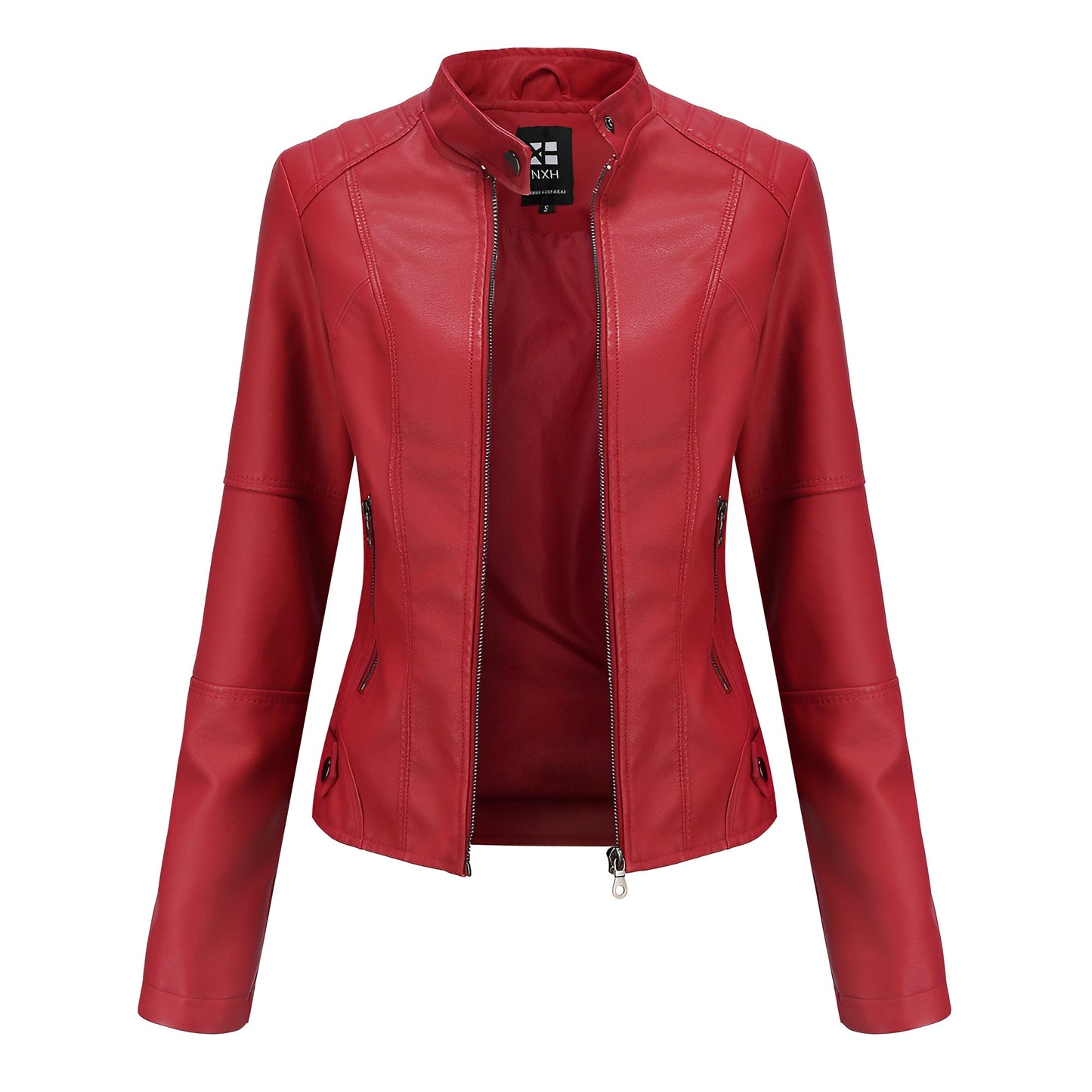 Women - Leather Jacket - Genuine Leather - Stylish & Comfortable All-Season Outerwear