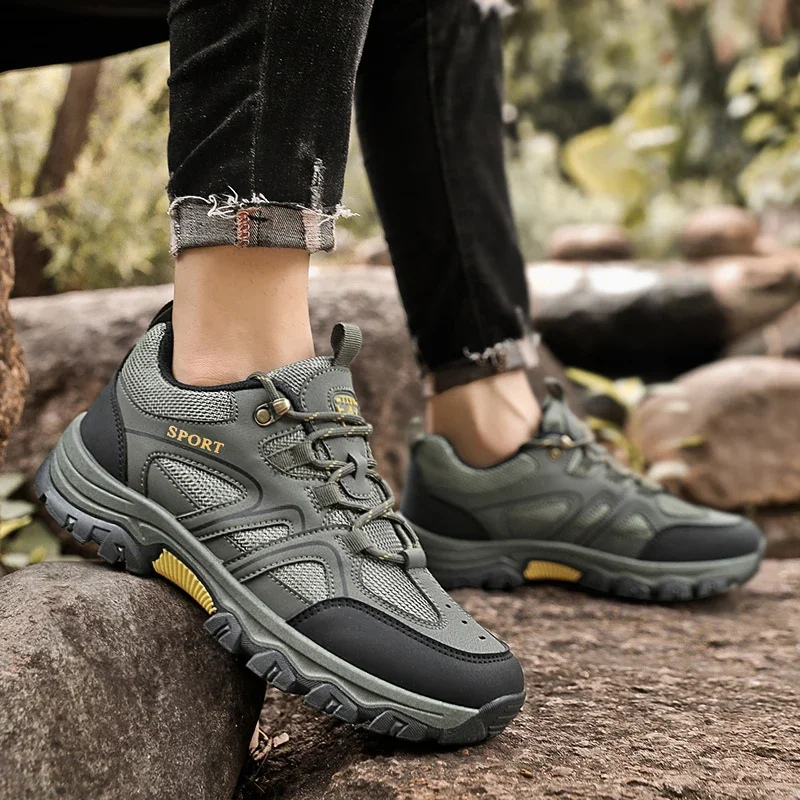 Hiking Shoes Men's Breathable Lightweight Outdoor Shoes