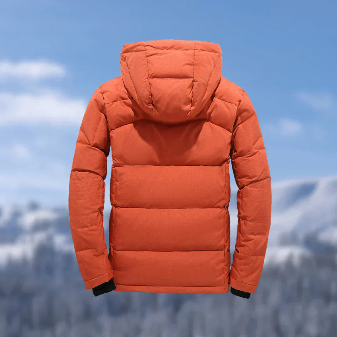 High-quality winter coat with detachable hood