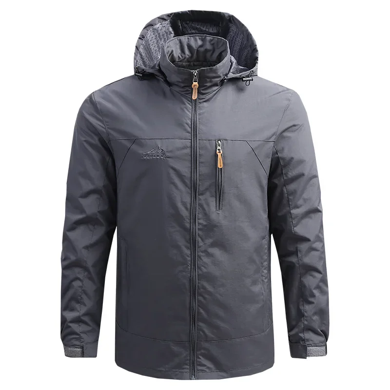 Men's mackintosh Waterproof Breathable with zip pockets