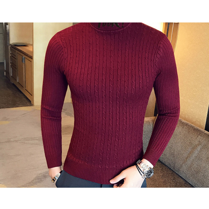 Cable knit, soft, slim fit, casual wear