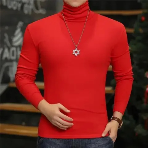 Breathable turtleneck jumper for everyday wear