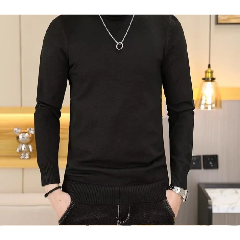 Relaxed Turtleneck jumper men