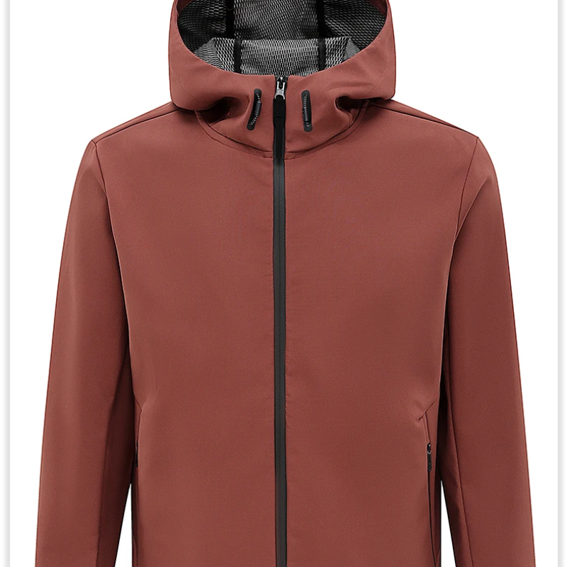 Men's mackintosh Waterproof Breathable with hood and zip