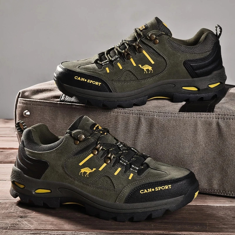 Hiking Shoes Men Waterproof Non-slip Outdoor Shoes