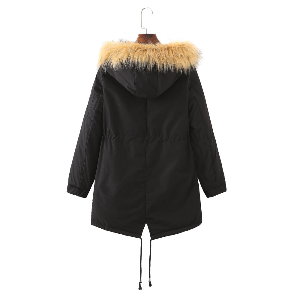 Women - Winter Jacket - Thick Fleece Cotton - Warm & Stylish Cold Weather Outerwear