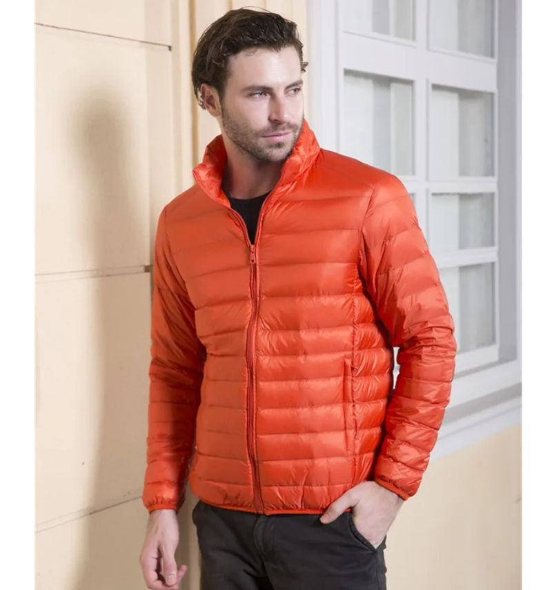 Men's Casual quilted transition jacket