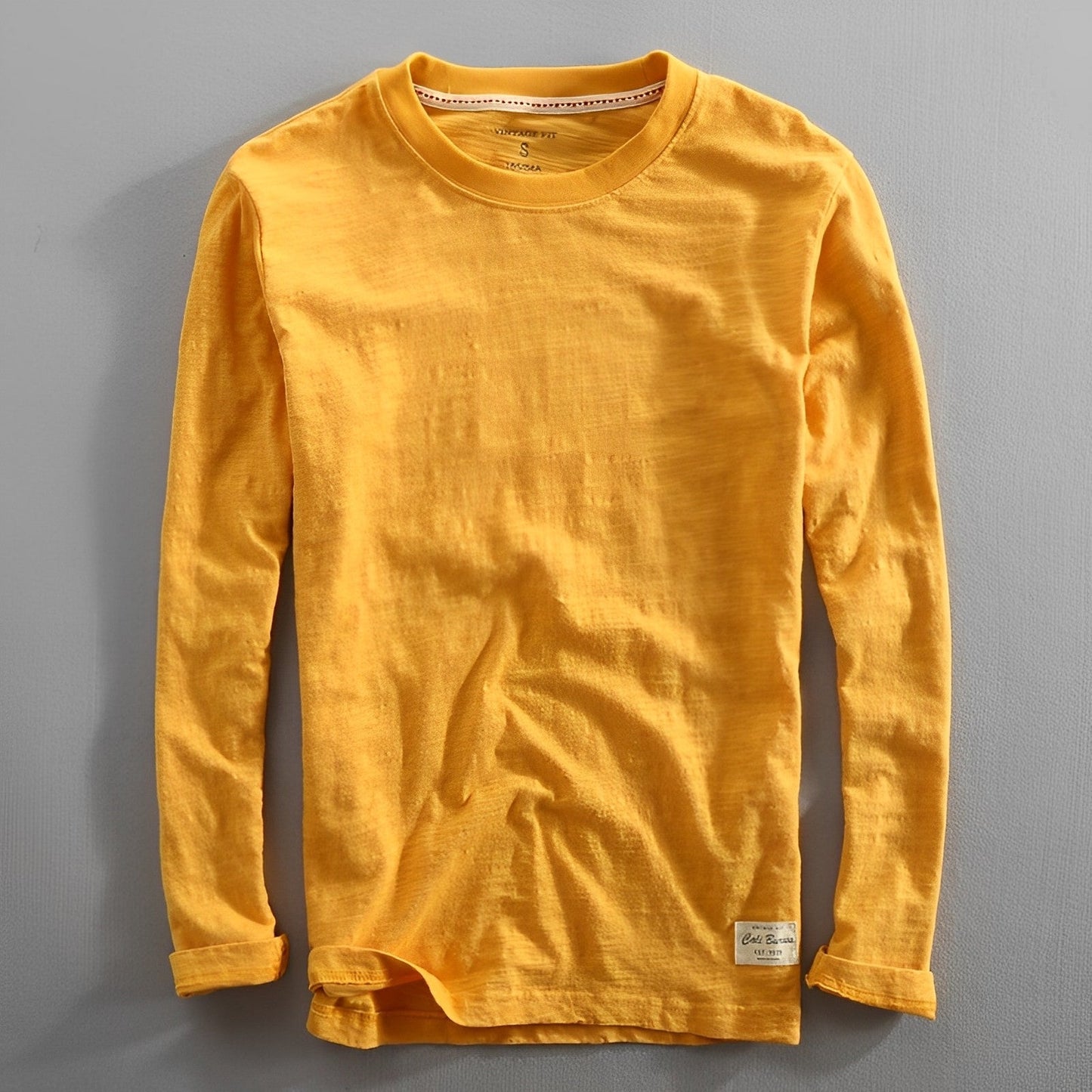 Men - Long Sleeve T-Shirt - Loose Fit - Comfortable Casual Wear