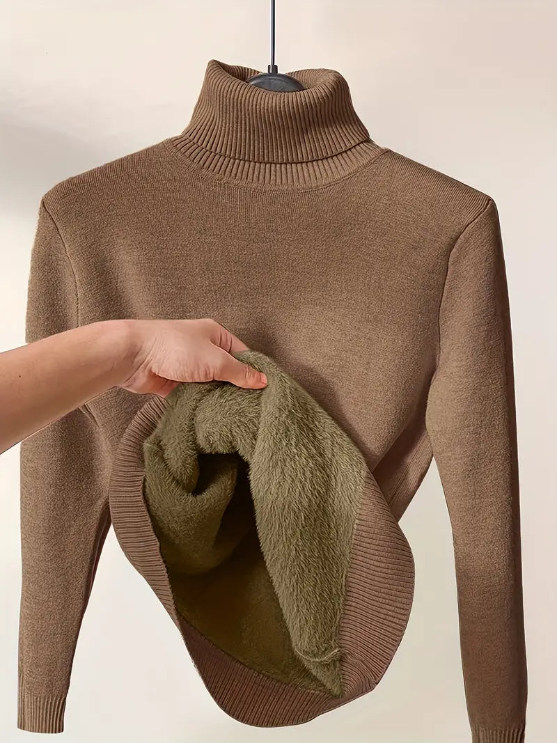 The turtleneck jumper for stylish warmth