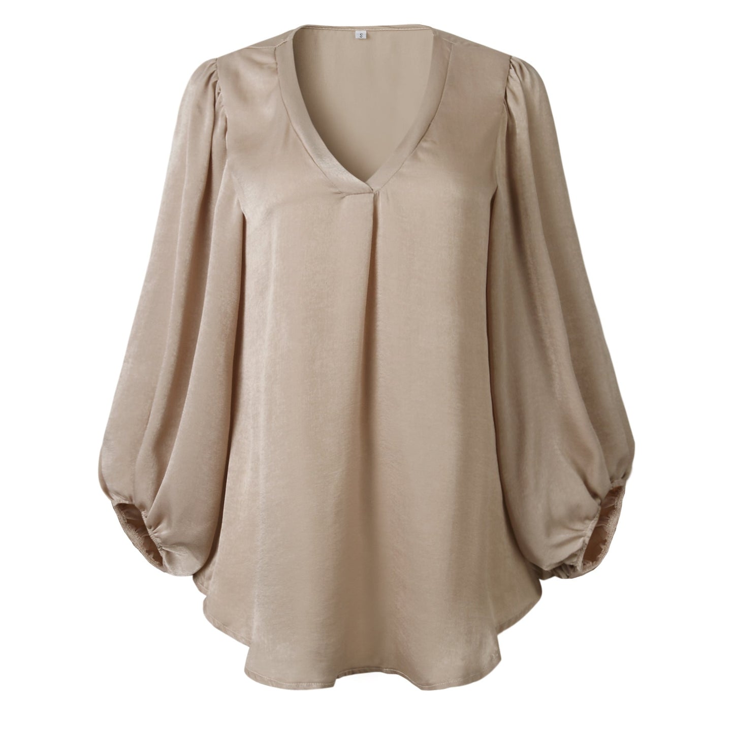 Sophisticated Casual V-neck long sleeve blouse