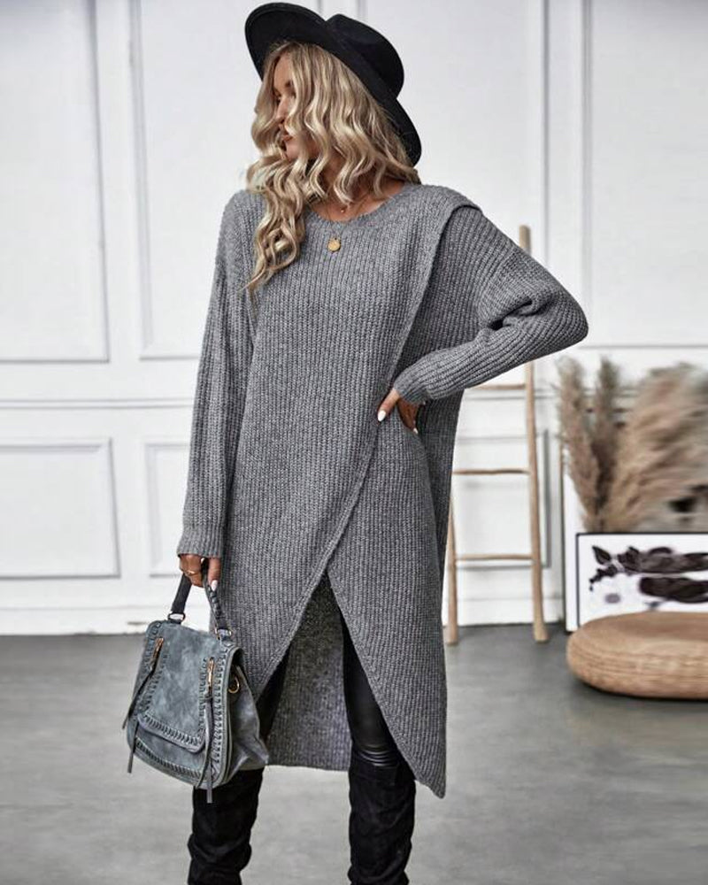 Stylish jumper dress