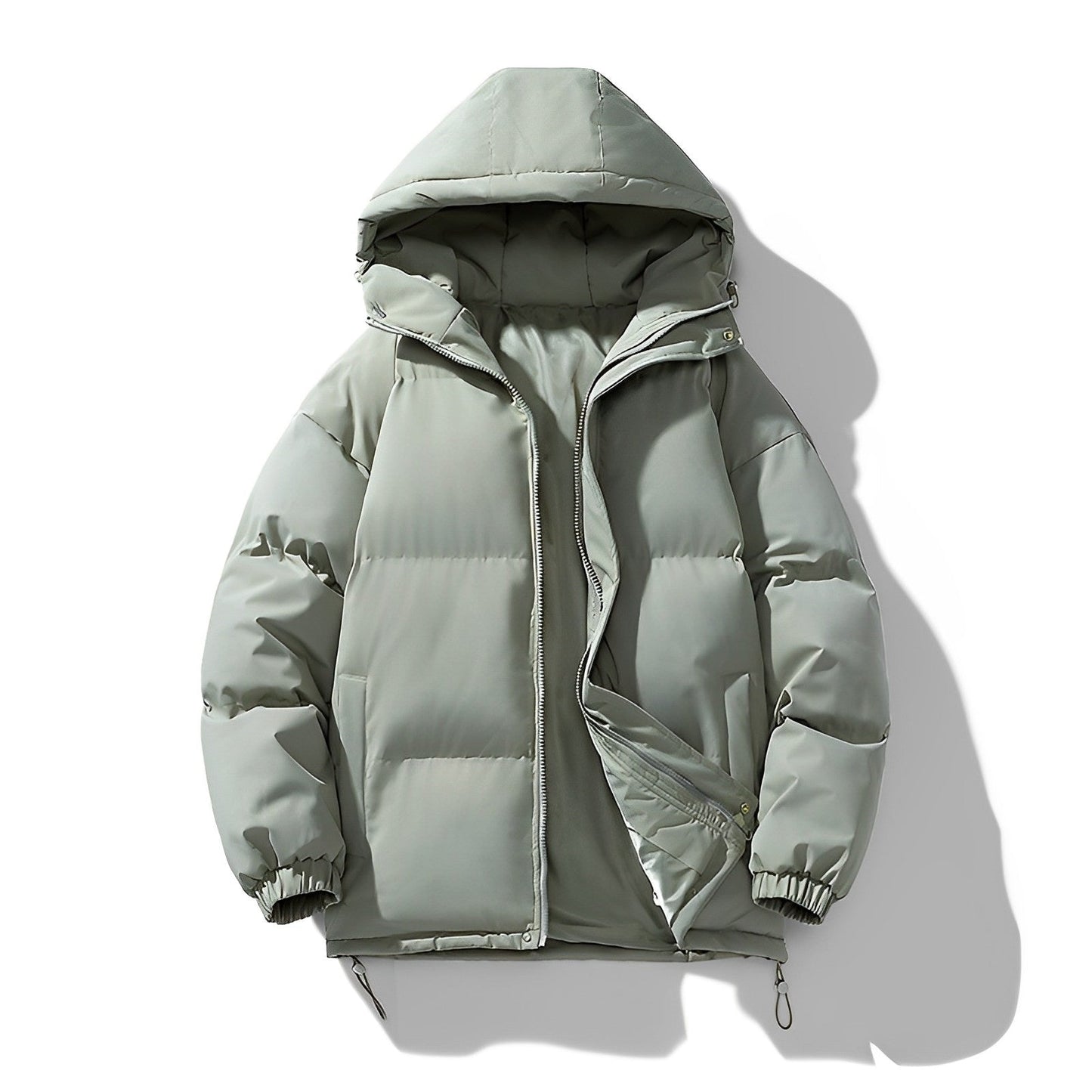 Women - Hooded Jacket - Thickly Padded - Warm Winter Outerwear