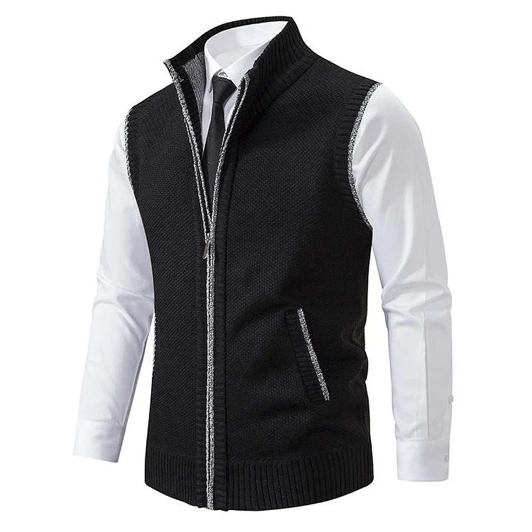 Men's fleece work waistcoat