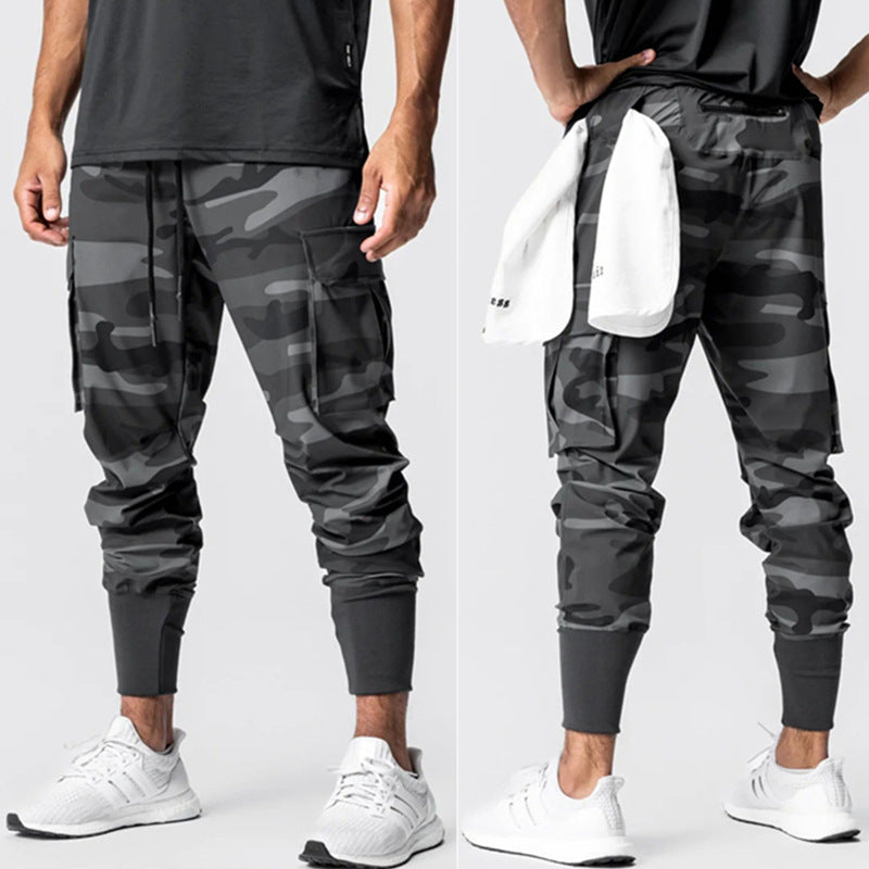 Men - Sweatpants - Comfortable Breathable Camouflage - Trendy Casual Wear