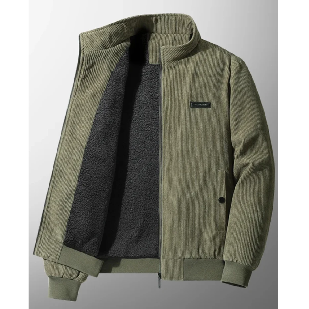 Men's Corduroy quilted transitional jacket