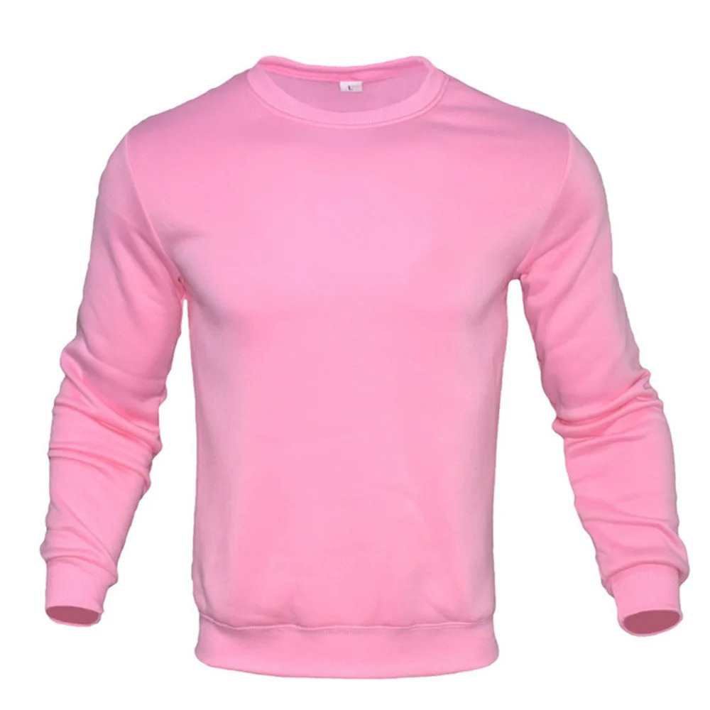 Round neck long sleeve basic jumper