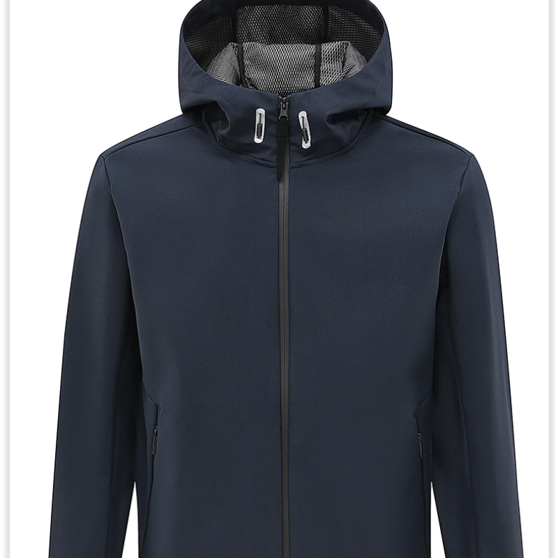 Men's mackintosh Waterproof Breathable with hood and zip