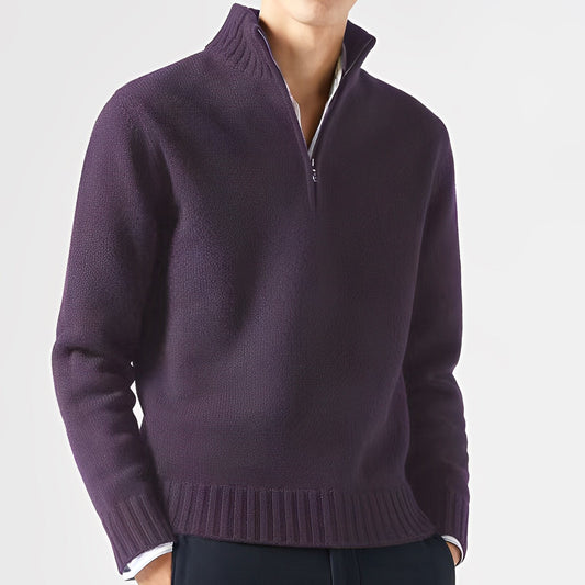 Men's Winter Jumper - Thick Thermal Knit - Warm & Cozy