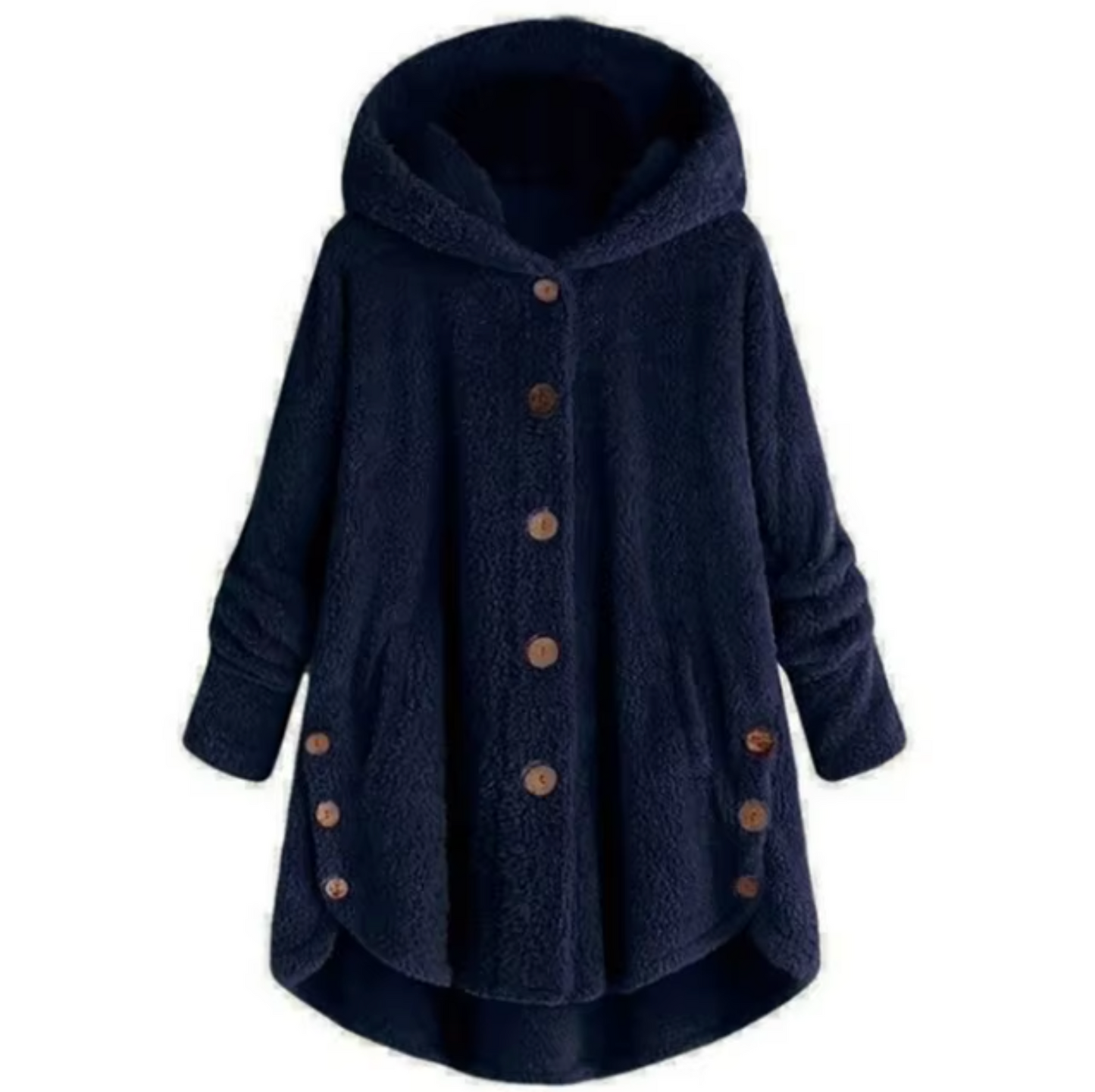 Plush wool teddy coat