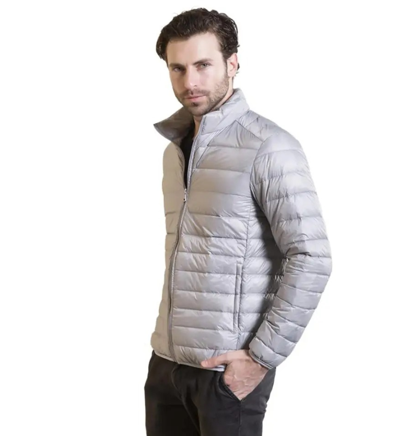 Men's Casual quilted transition jacket