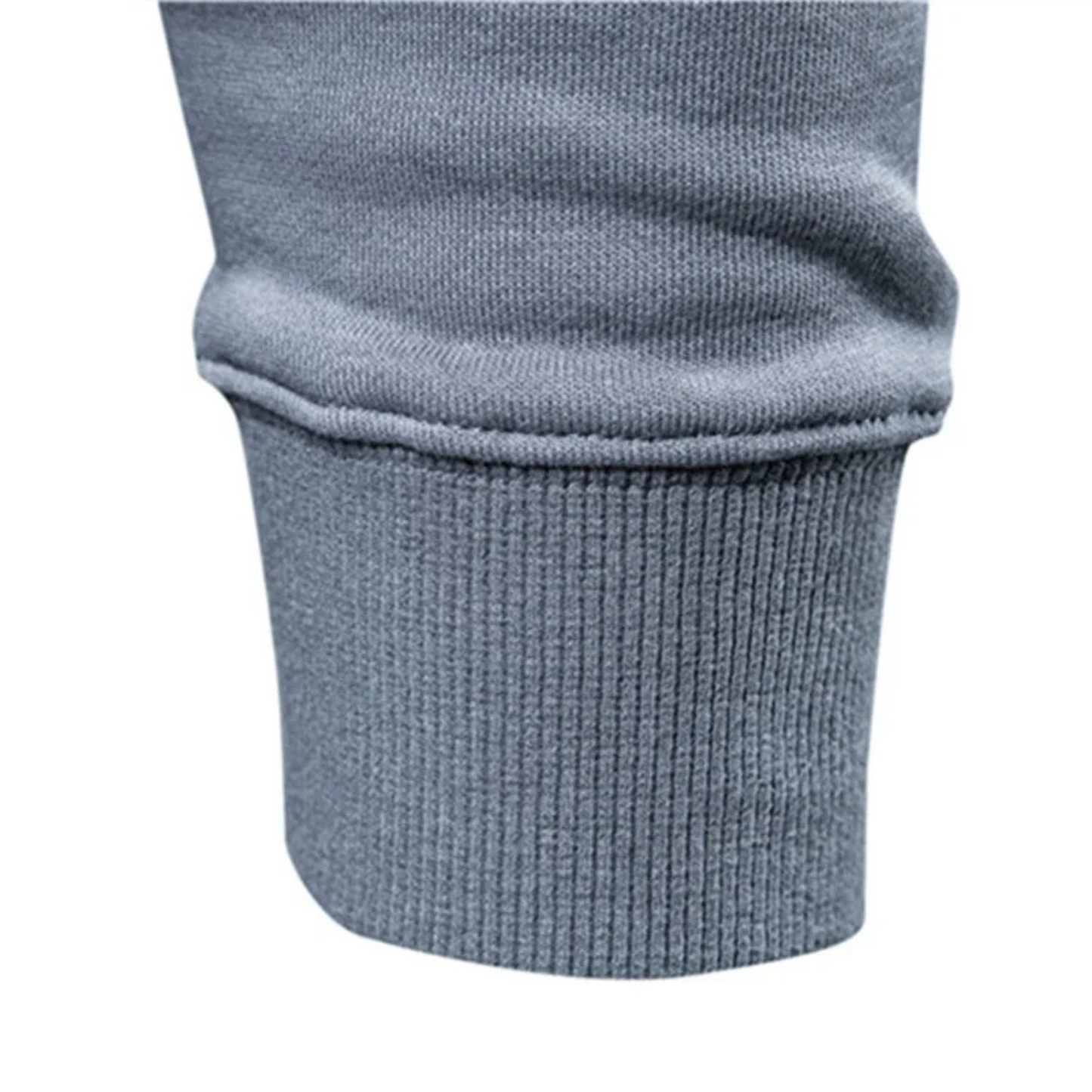 Men's Jumper with round neck, casual long sleeve cotton jumper