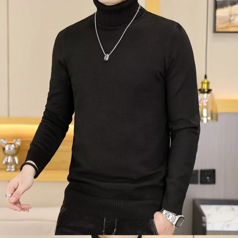 Relaxed Turtleneck jumper men