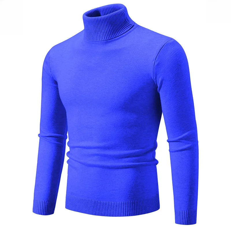 Elegant turtleneck jumper in fine knit