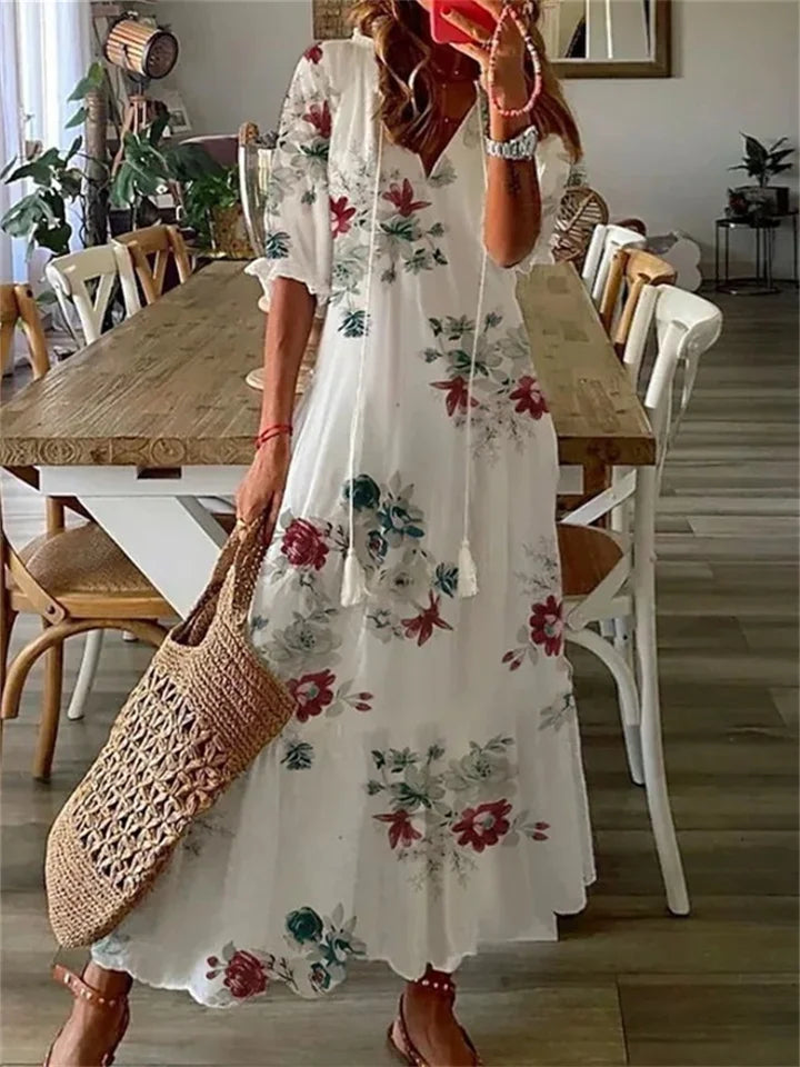 Vintage floral dress