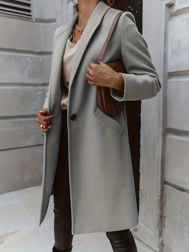 Elegant solid coat