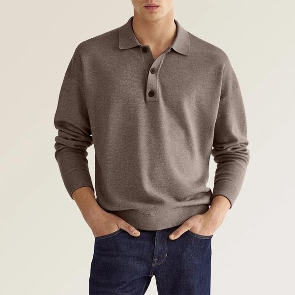 Men's V-neck with long sleeves