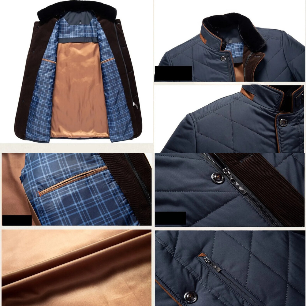 High-quality winter coat for men