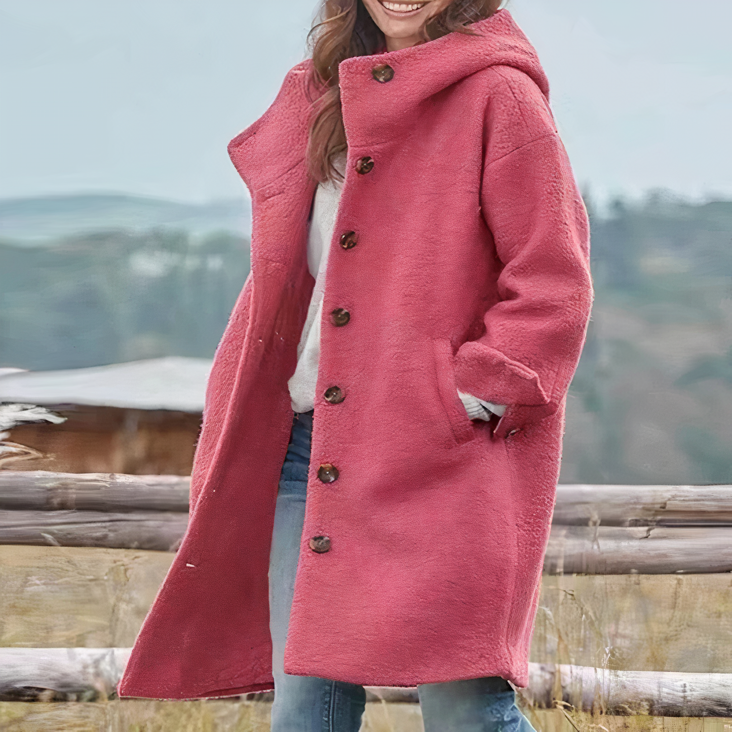 Elegant wool coat