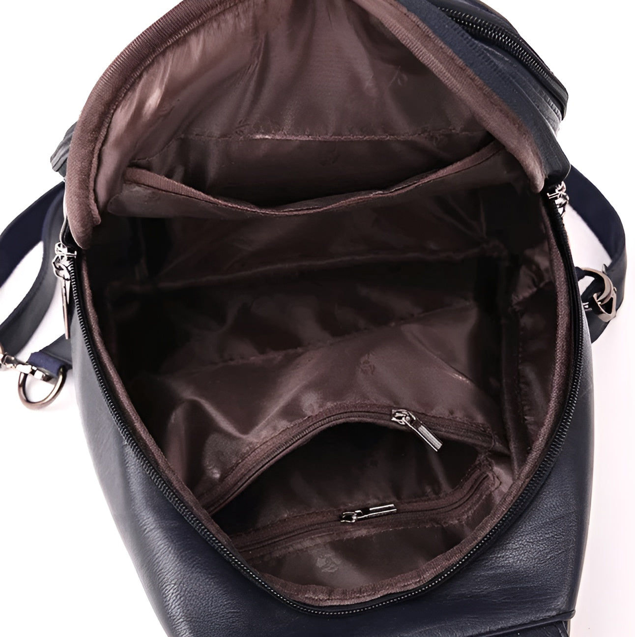 Women's soft leather Backpack