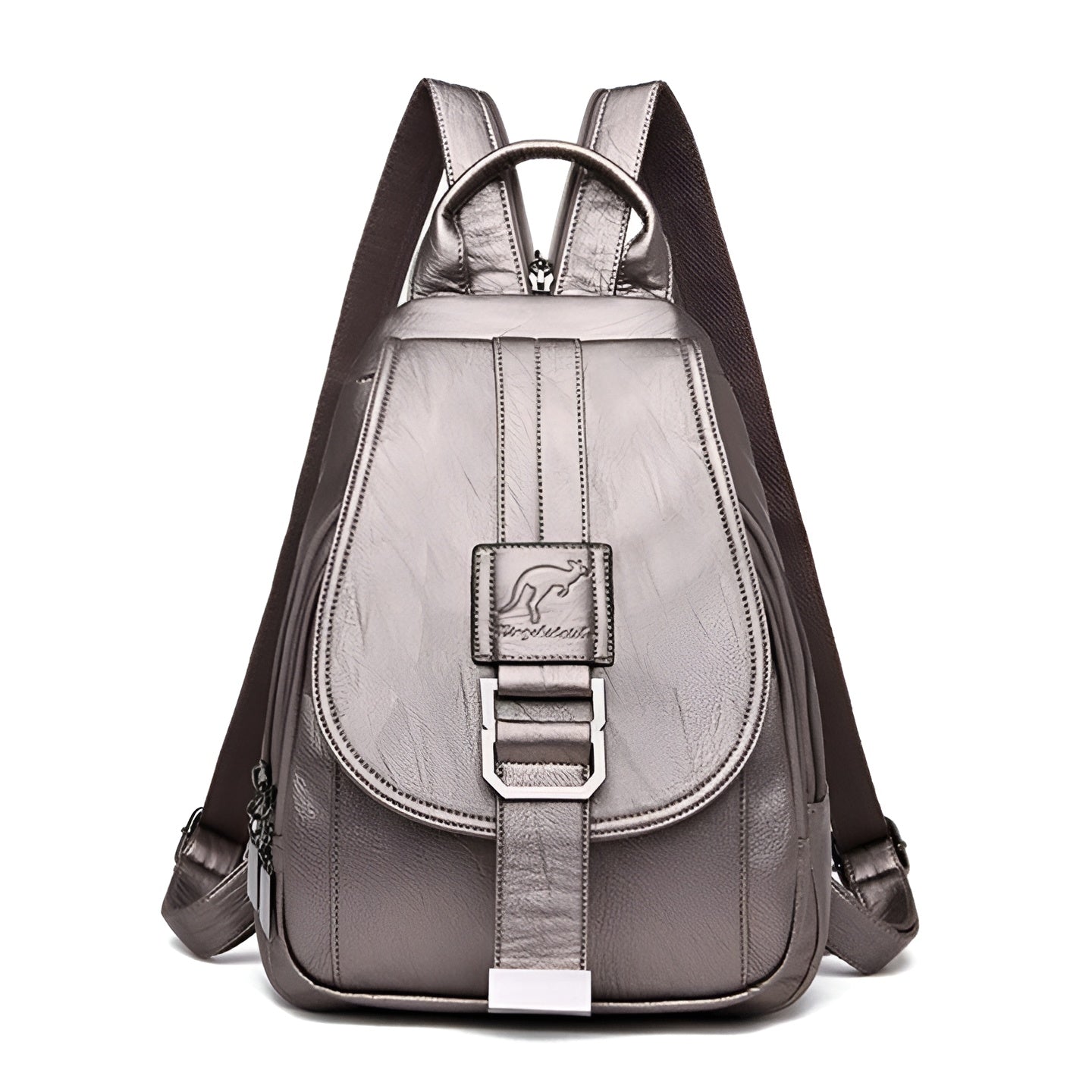 Women's soft leather Backpack