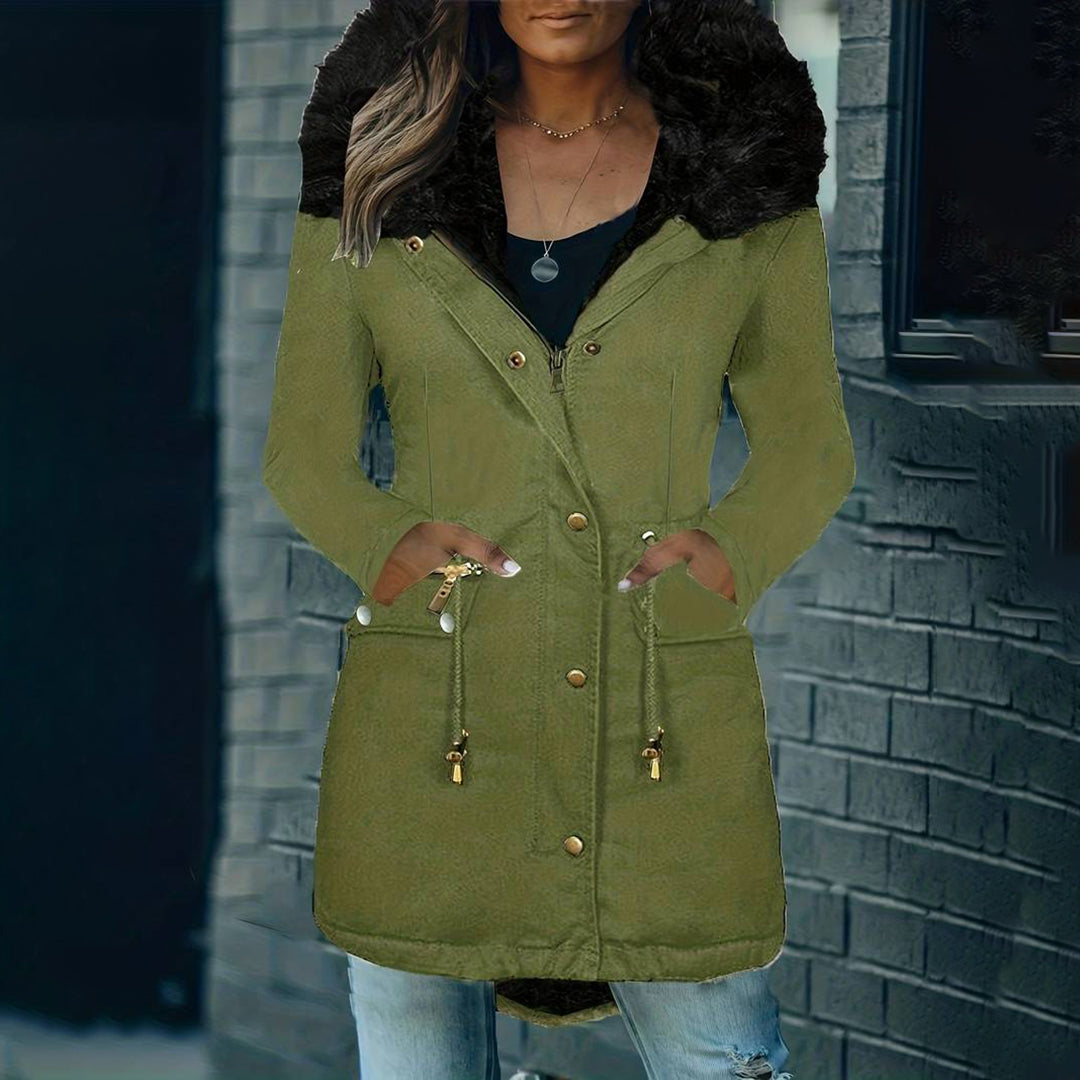 Stylish parka jacket for women