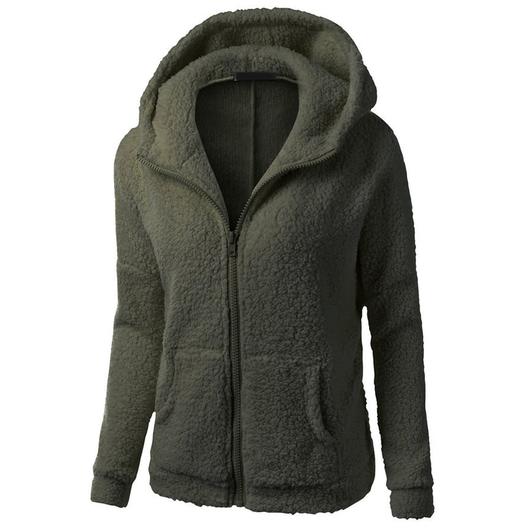 Elegant hooded jacket for winter